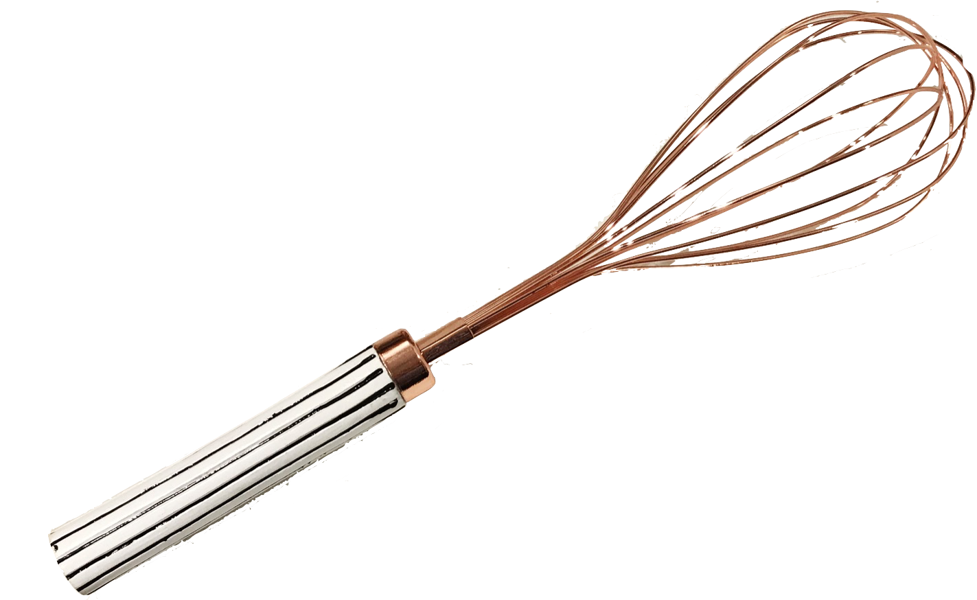 Rachel George Black Stripe Copper Whisk - Whisk (1600x900), Png Download