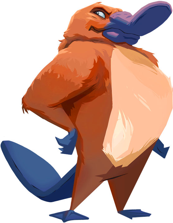 Platypusbig - Scientific Name Of A Platypus (870x813), Png Download