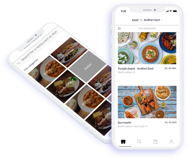 Banner - Online Food Ordering (714x603), Png Download