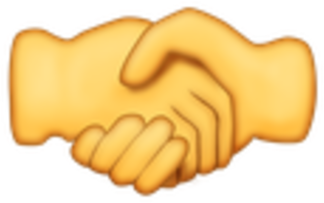 Facepalm Emoji Whatsapp - Handshake Emoji (683x683), Png Download