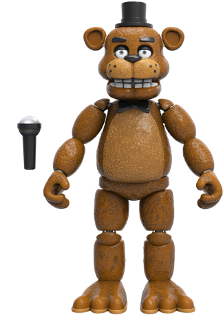 Five Nights At Freddy's Freddy 5 Inch Action Figure (560x560), Png Download