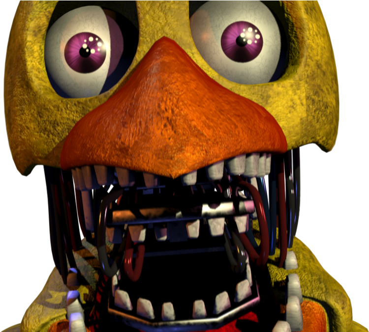 Five Nights At Freddy's 2 Png - Five Nights At Freddy's 2 Chica (900x675), Png Download