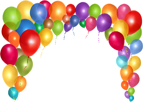 Party Balloons Cartoon Clip Art Images Are Free To - Transparent Background Balloons Cartoon (600x600), Png Download
