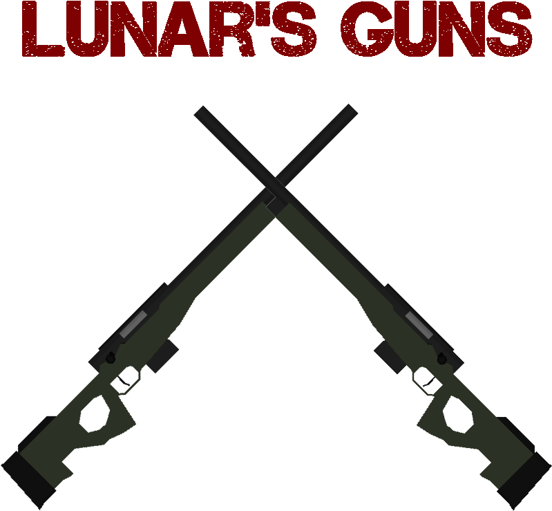 Lunars Guns - Unturned Gun Logo (800x800), Png Download