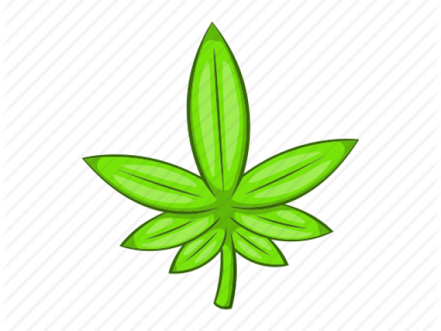 Marihuana En Dibujo Animado (640x480), Png Download