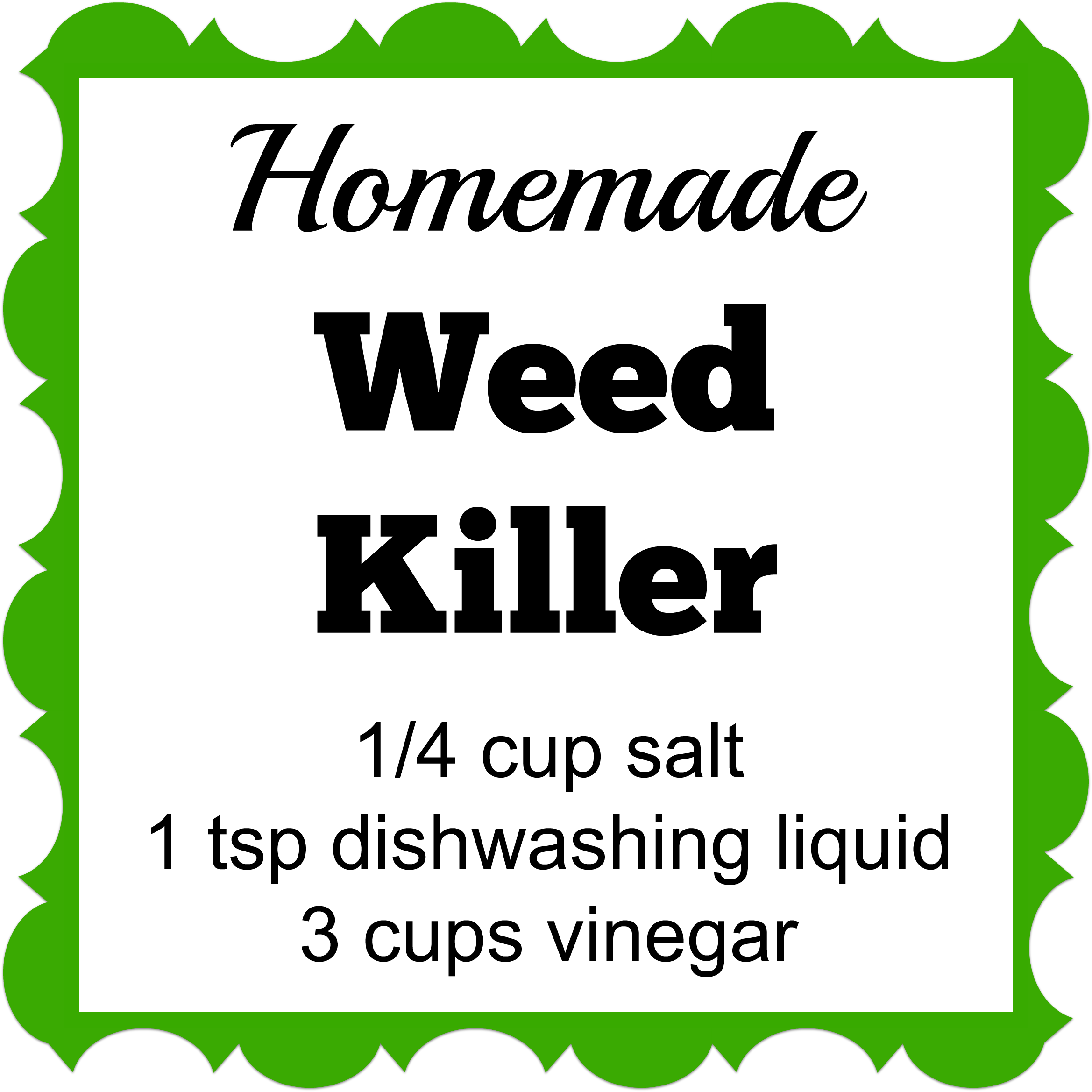 This Homemade Weed Killer Has Only 3 Ingredients - Wie Sind Sie Doughing? Mauspad (2338x2338), Png Download