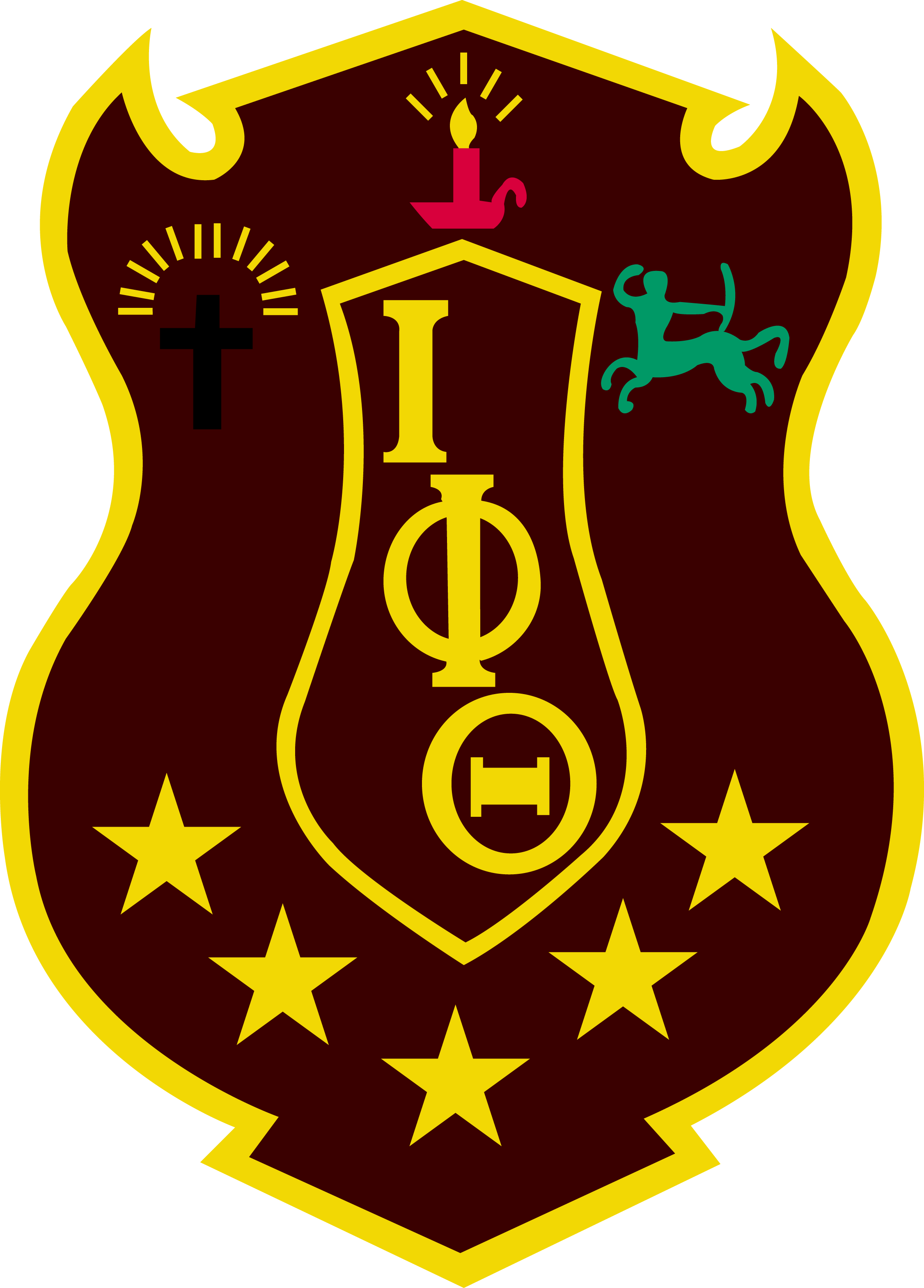 Omega Psi Phi Lamp Photo - Iota Phi Theta Png (2251x3138), Png Download