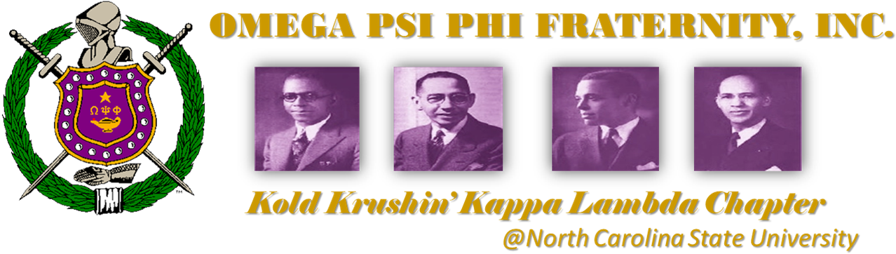 Logo - Omega Psi Phi (1313x401), Png Download