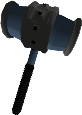 B1 - Roblox Ban Hammer (418x418), Png Download