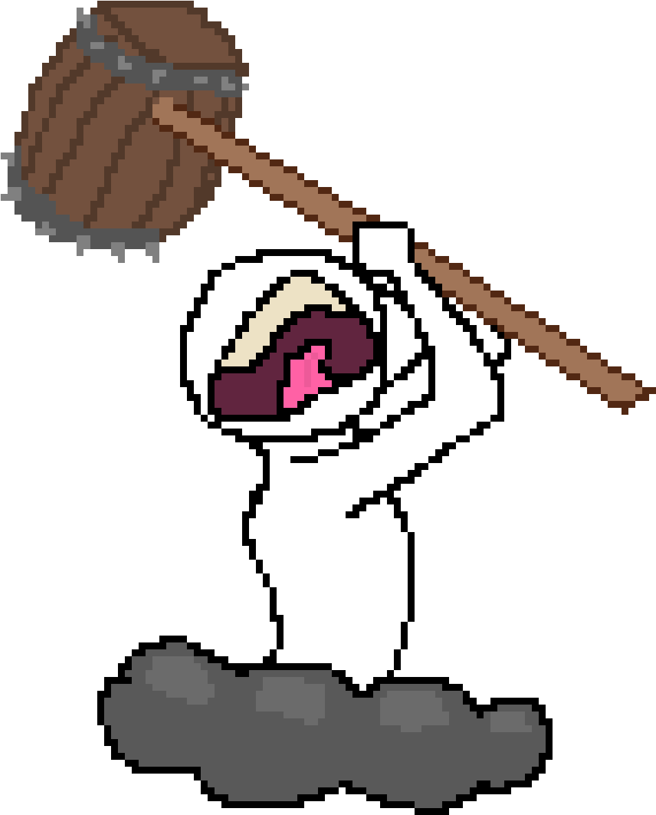 Ban Hammer - Ban Hammer Art (1040x1270), Png Download