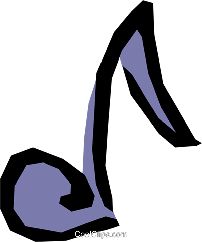 Notas Musicais Livre De Direitos Vetores Clip Art Ilustração - Notas Musicales Vector (402x480), Png Download
