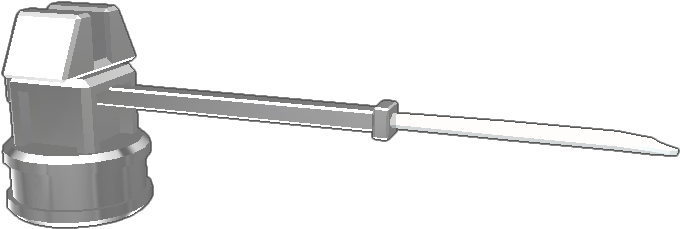 Oh The Holy Lord The Ban Hammer You Cant Exactly Use - Chainsaw (768x768), Png Download