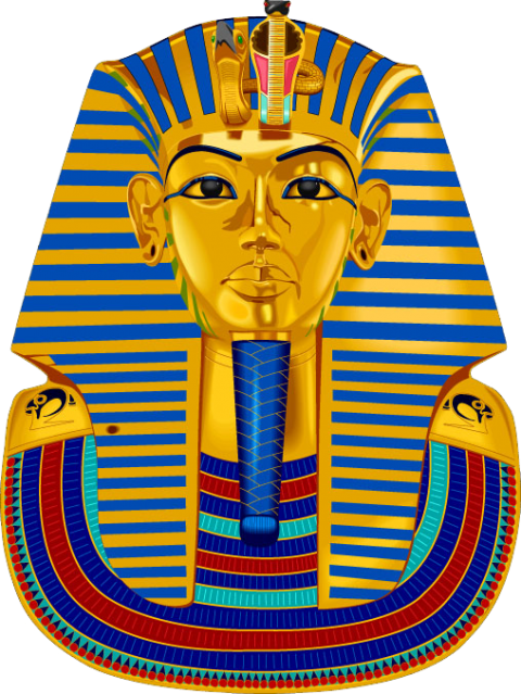 Best Free Png Pharaoh - King Tut Transparent Background (480x639), Png Download
