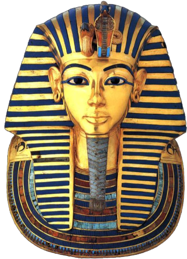 Pharaoh Head Png Clipart Black And White Library - Everything Ancient Egypt By Crispin Boyer (736x901), Png Download