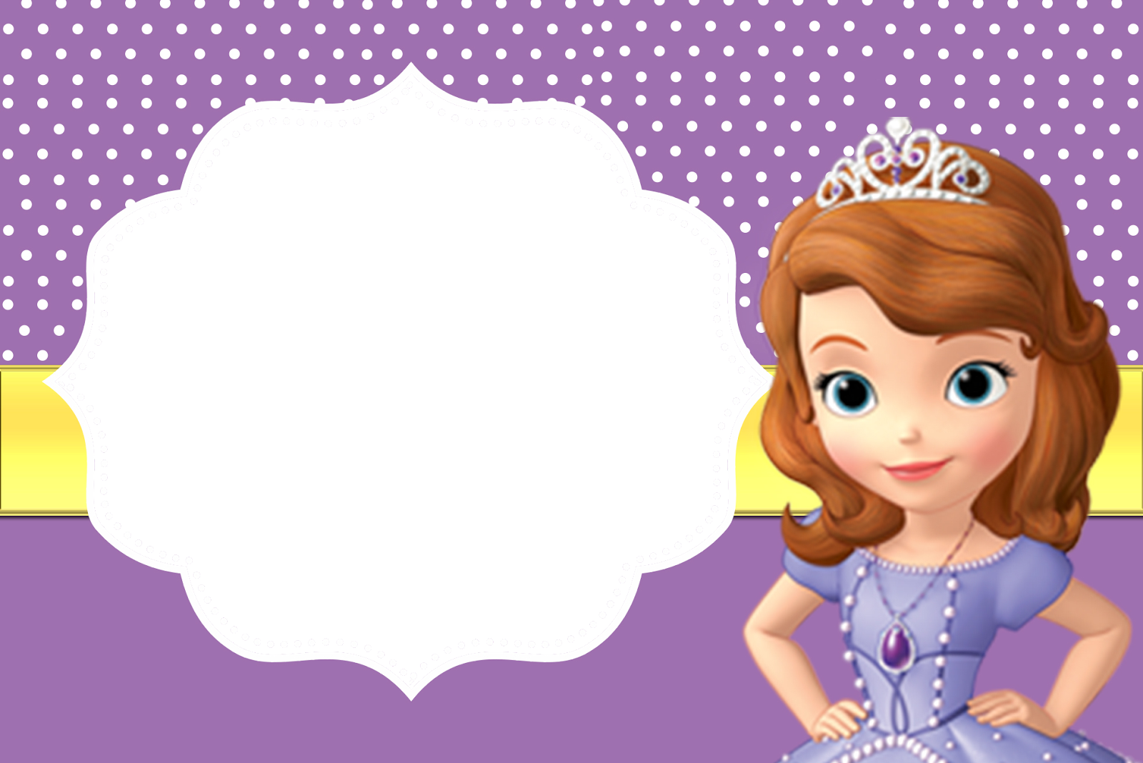 Marco De La Princesa Sofia (1600x1068), Png Download