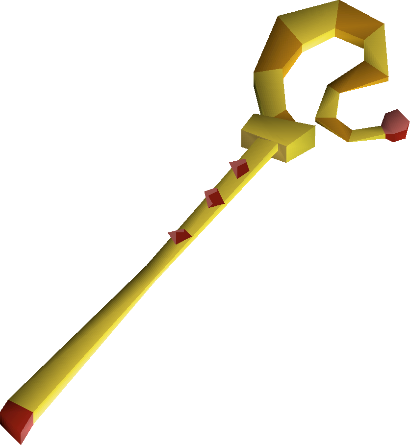 Pharaoh's Sceptre Detail - Pharaoh's Sceptre Osrs (836x908), Png Download