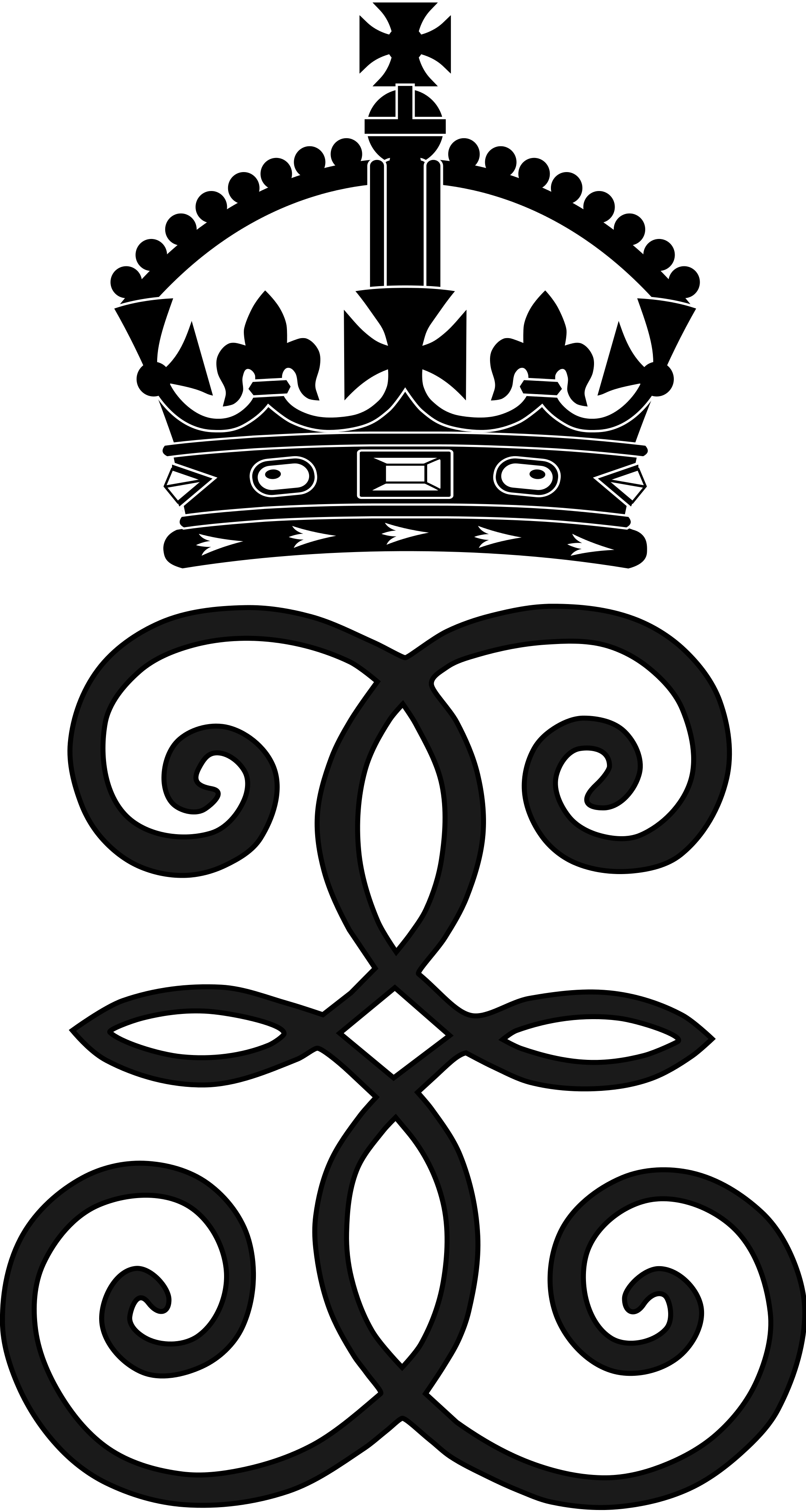 Open - George Vi Royal Cypher (2000x3752), Png Download