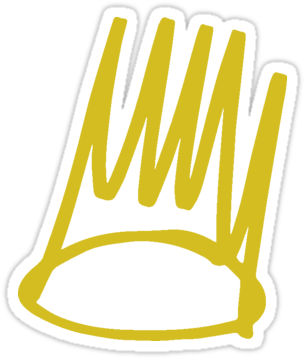 J Cole Crown Drawing - J Cole Crown Png (375x360), Png Download