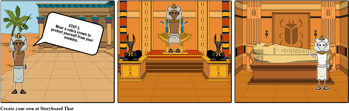 Egyptian Pharaoh - Google Slides (1164x385), Png Download