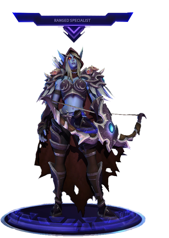 Sylvanas - Sylvanas Windrunner (692x869), Png Download