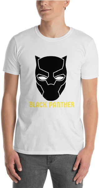Black Panther Mask Tshirt - T Shirt Gaulois Refractaire (600x600), Png Download