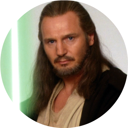Qui-gon Jinn Status - Star Wars Qui Gon Jinn Memes (480x481), Png Download
