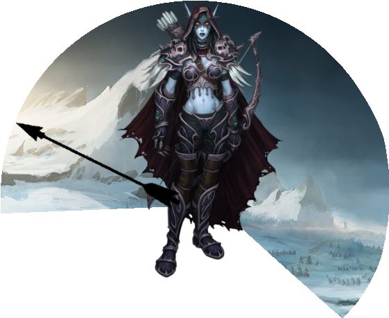 Sylvanas Windrunner - 7 Weapons World Of Warcraft/ Wow Sylvanas Windrunner (588x588), Png Download