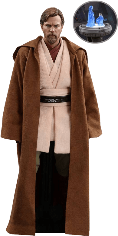 Obi Wan Kenobi Revenge Of The Sith Hot Toys (566x800), Png Download