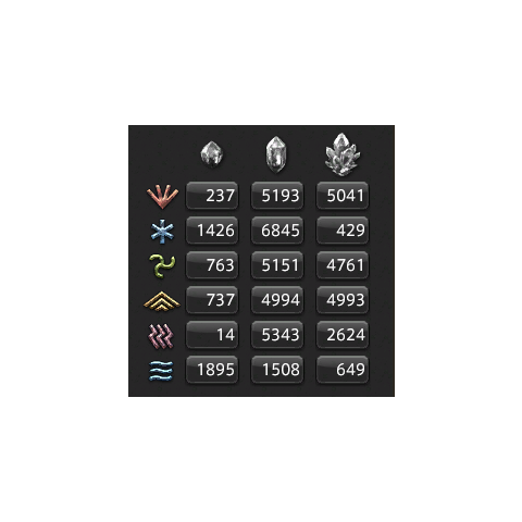 Crystals Inventory Space - Inventory (480x480), Png Download