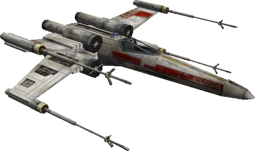 X-wing Fighter - Star Wars X Wing Png (525x312), Png Download
