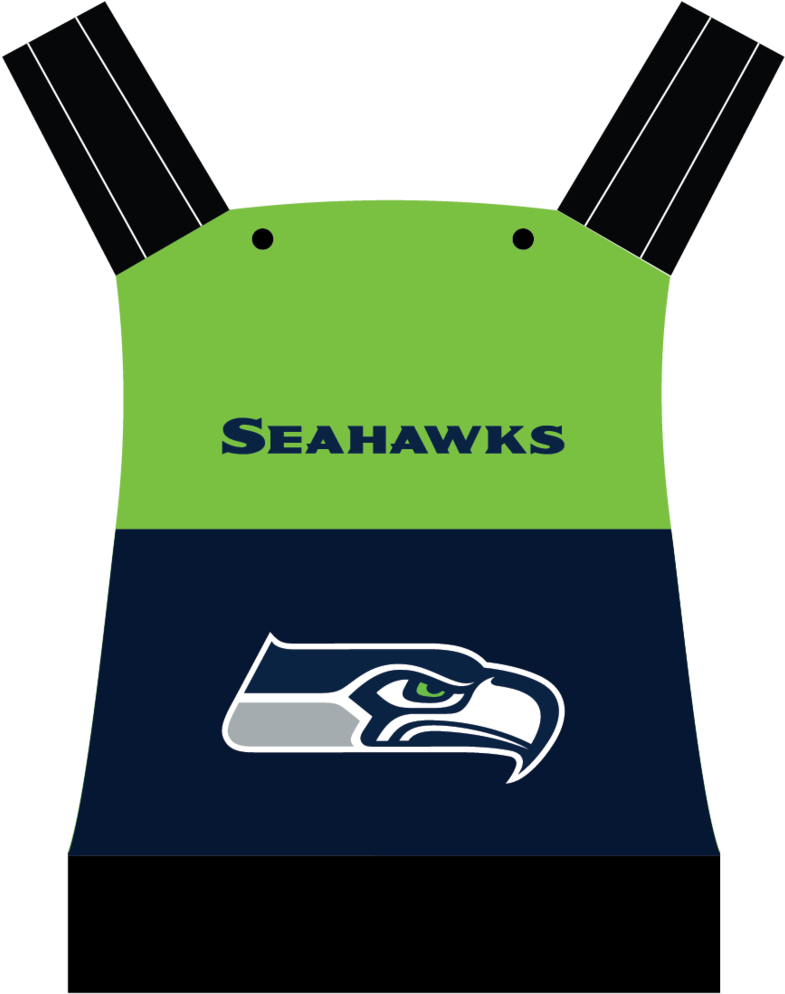 Kb Carrier - Seattle Seahawks - Custom $109 - Seattle Seahawks (809x1023), Png Download