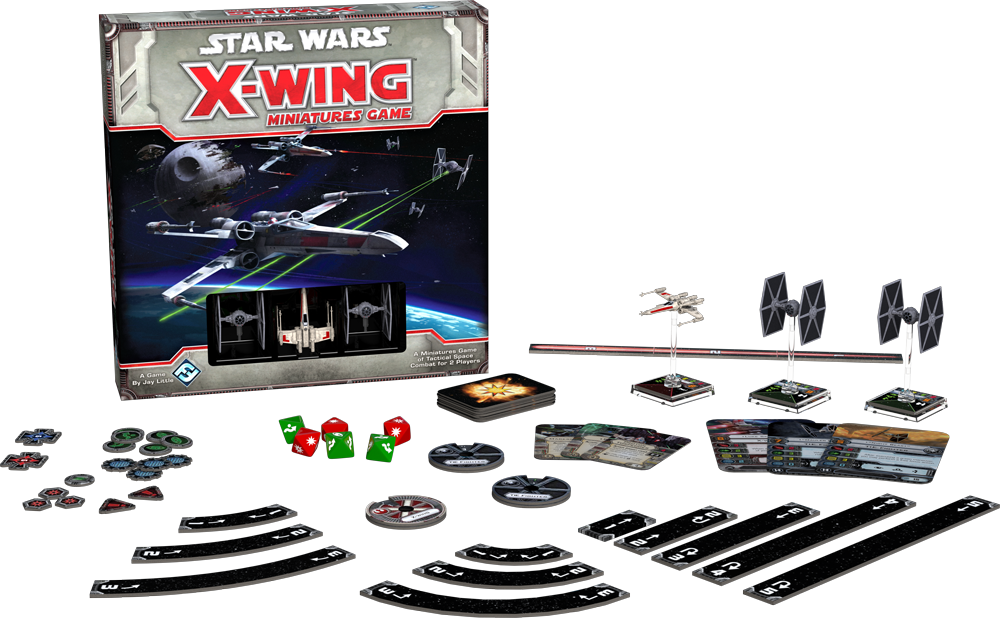 X Wing Board Game (1000x618), Png Download