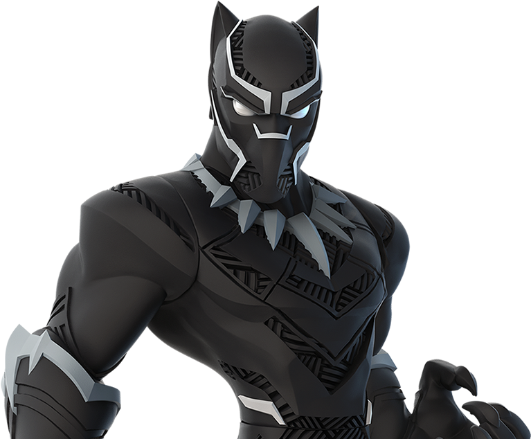 How To Unlock The Keyblade In Disney Infinity - Black Panther Disney Infinity Figure (769x655), Png Download