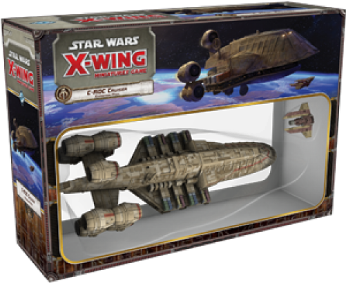 Star Wars X Wing - Star Wars X-wing C-roc Cruiser Expansion Pack (500x600), Png Download