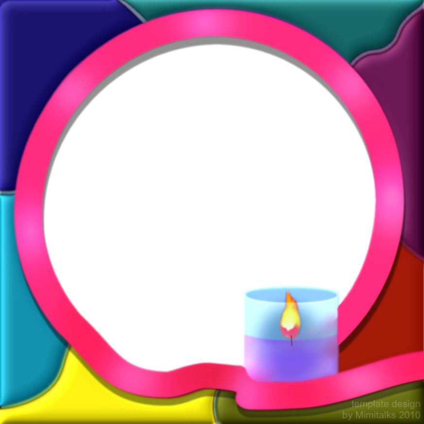 Free Think Pink Templates For Personal Use - Circle (873x873), Png Download