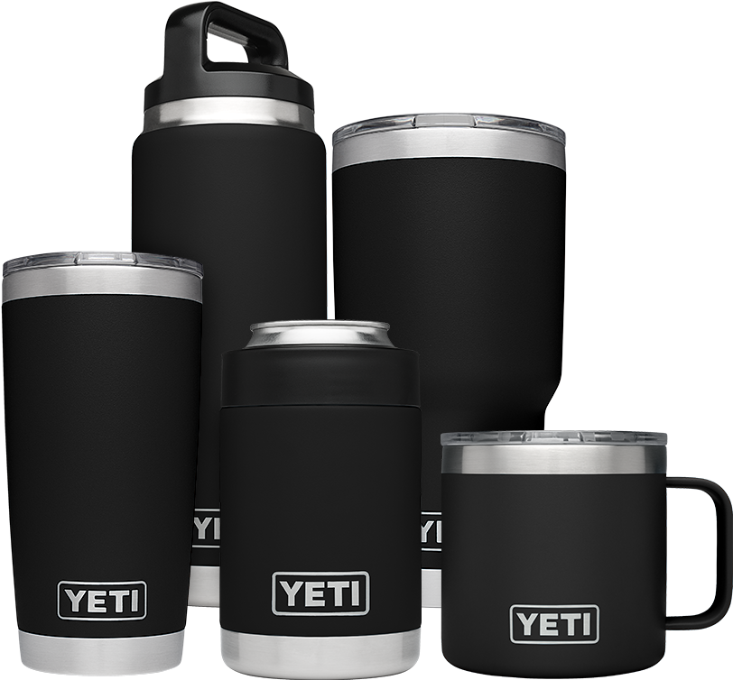 Black Family Shot - Navy Blue Yeti Rambler (920x850), Png Download