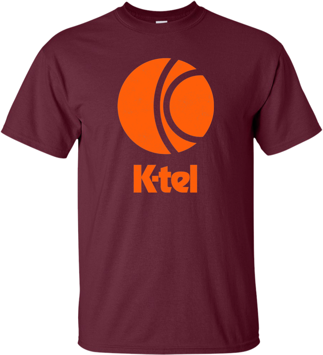 K Tel Records Record Label Retro Tv Television - T-shirt (1155x1155), Png Download