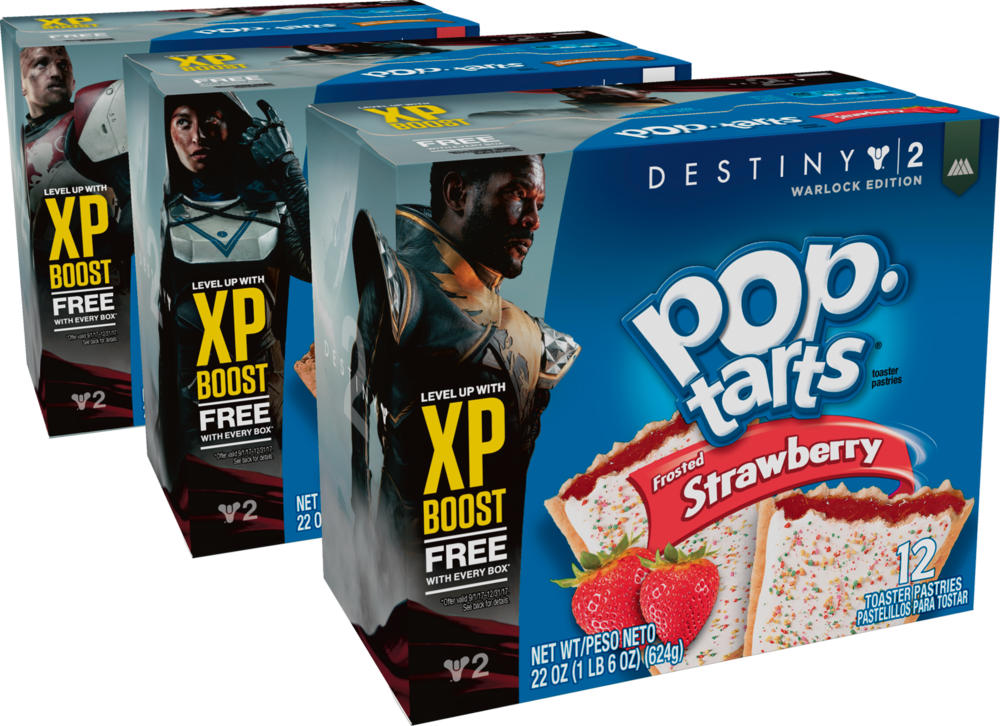 Poptart Destiny 12ct - Rockstar Energy Drink Destiny 2 (1000x726), Png Download
