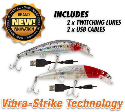 Rechargeable Twitching Lure As Seen On Tv - Twitching Lure (483x400), Png Download