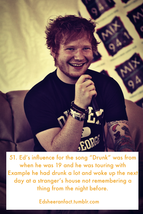 Ed Sheeran - Ed Sheeran Smile (500x750), Png Download