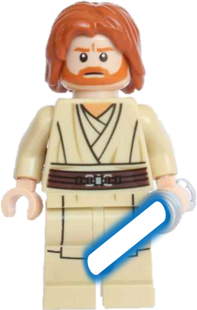 Obiwan Kenobi Brickipedia Fandom Powered By Wikia - Lego Obi Wan Minifigure (677x1045), Png Download