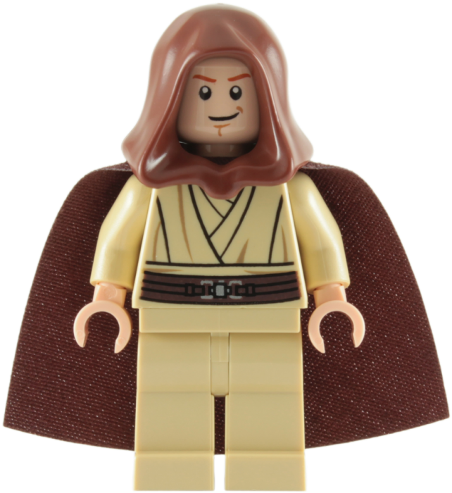 Lego Obi-wan Kenobi Minifigure - Lego Star Wars Minifig Obi-wan Kenobi (700x700), Png Download