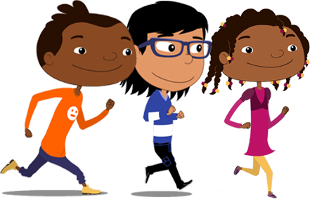 Background Youth Cartoon Png (441x285), Png Download