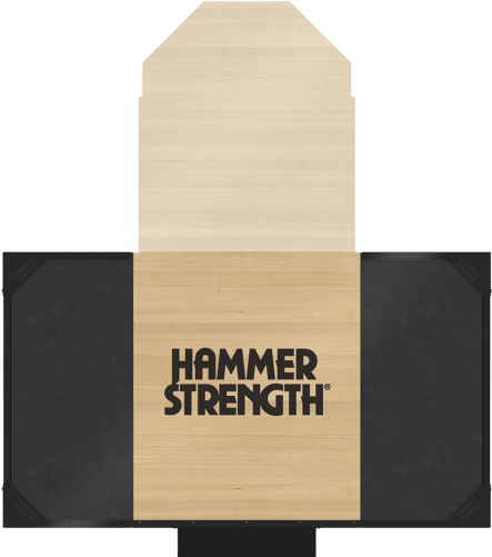 4ft Wooden Platform - Hammer Strength Platform (500x500), Png Download
