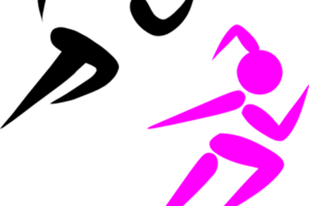 Full Hd Pictures Wallpaper Woman Clipart - Running Cliparts (450x300), Png Download