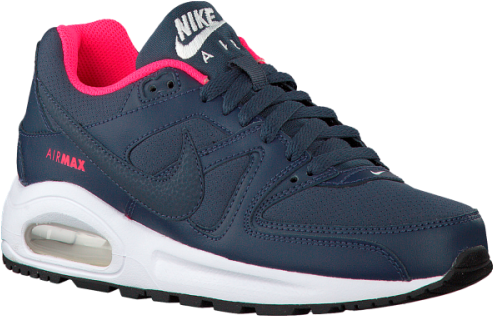 Kids Girls Nike Running Shoes - Nike Air Max Command Paars (500x500), Png Download
