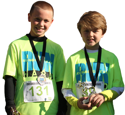 Two Kids - Lexington Middle School Sc (420x385), Png Download