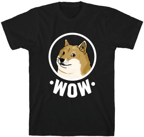 Doge Mens T-shirt - Doge Tshirt (484x484), Png Download