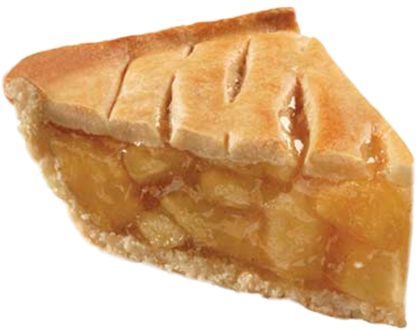 Apple Pie Jar - Piece Of Apple Pie (994x811), Png Download