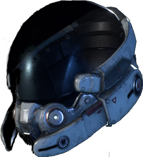 Hyperguardian Helmet - Mass Effect Andromeda Helmet (465x508), Png Download